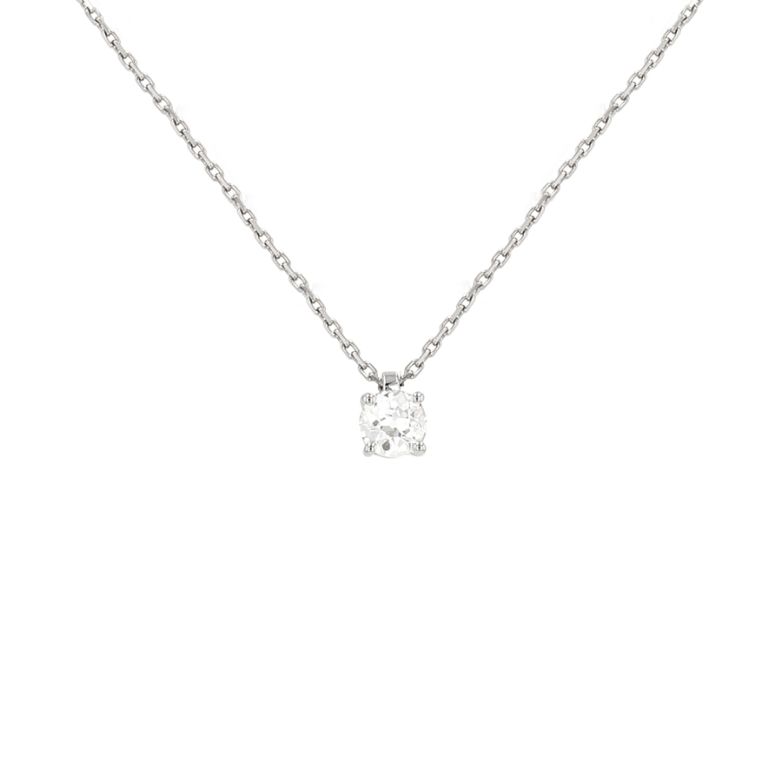 Acheter Collier diamant 0.68 carat or blanc 3.42g Comme neuf - 1600,00 € Collier diamant 0.68 carat or blanc 3.42g Comme neuf - reconditionné disponible sur Gemme Les Bijoux